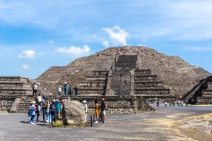 Pirámide de la Luna, zona arqueológica de Teotihuacán