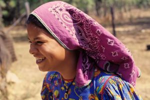 Mujer huichol