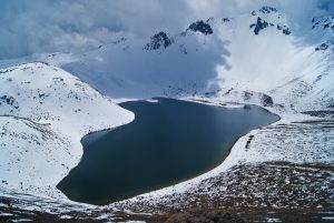 Laguna del Sol, cráter del Nevado de Toluca