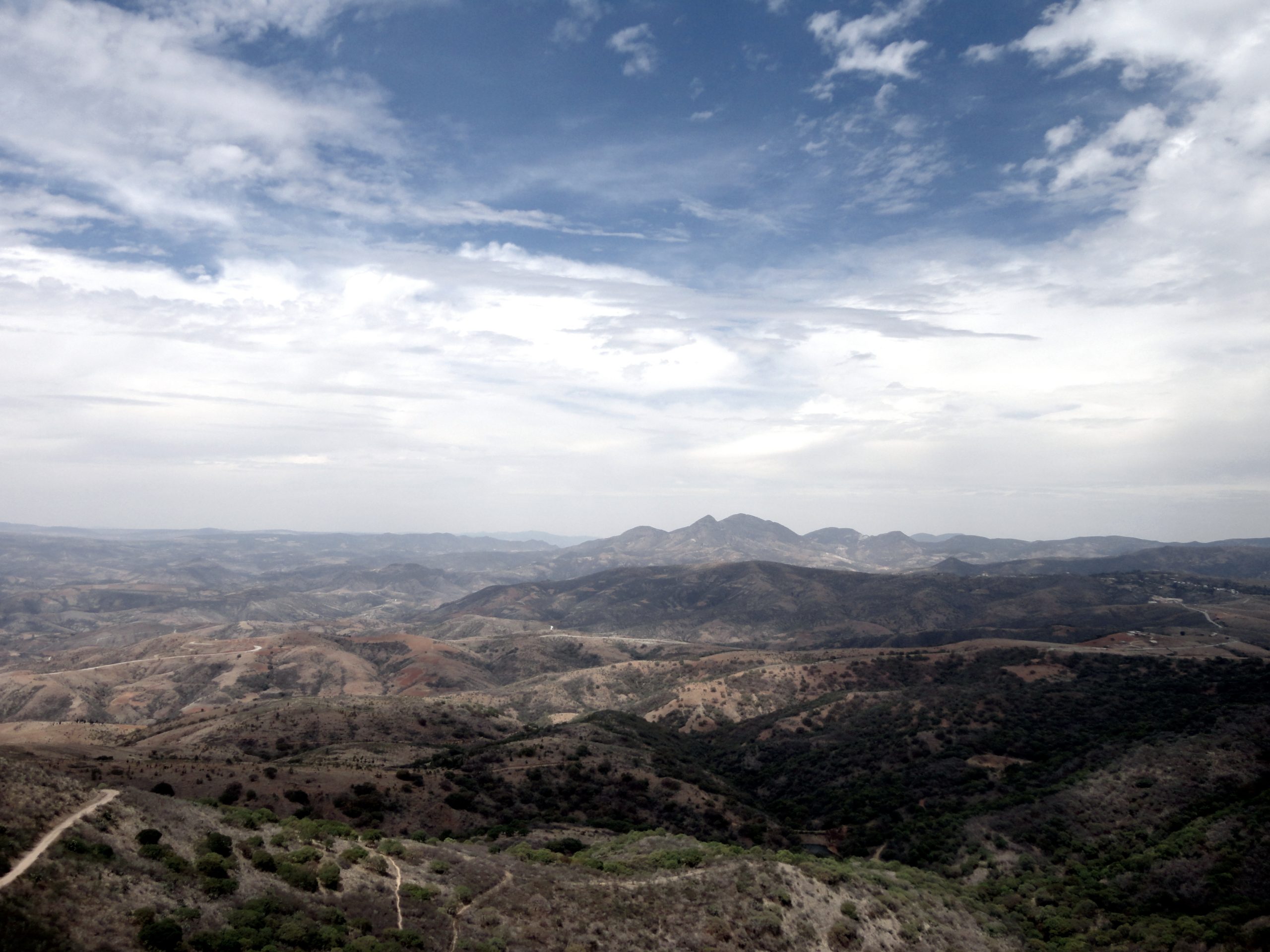 Paisaje desde el Cerro del Cubilete