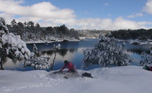 Lago Arareco en la Sierra Tarahumara